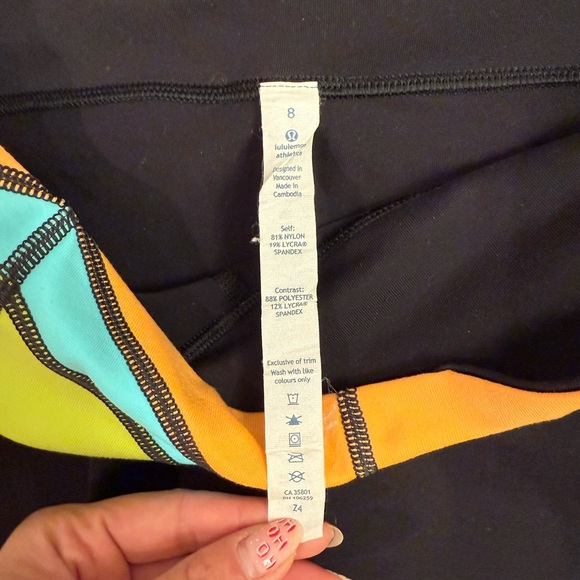 Lululemon Multicolor Leggings - Picture 6 of 6